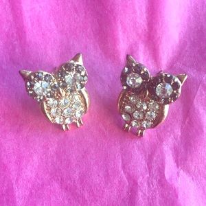 Owl Stud Earrings